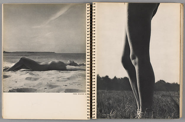 Pierre Boucher :: From ‘Formes nues’, album de nus féminins, pp. 6-7, 1935. | src Arenberg Auctions