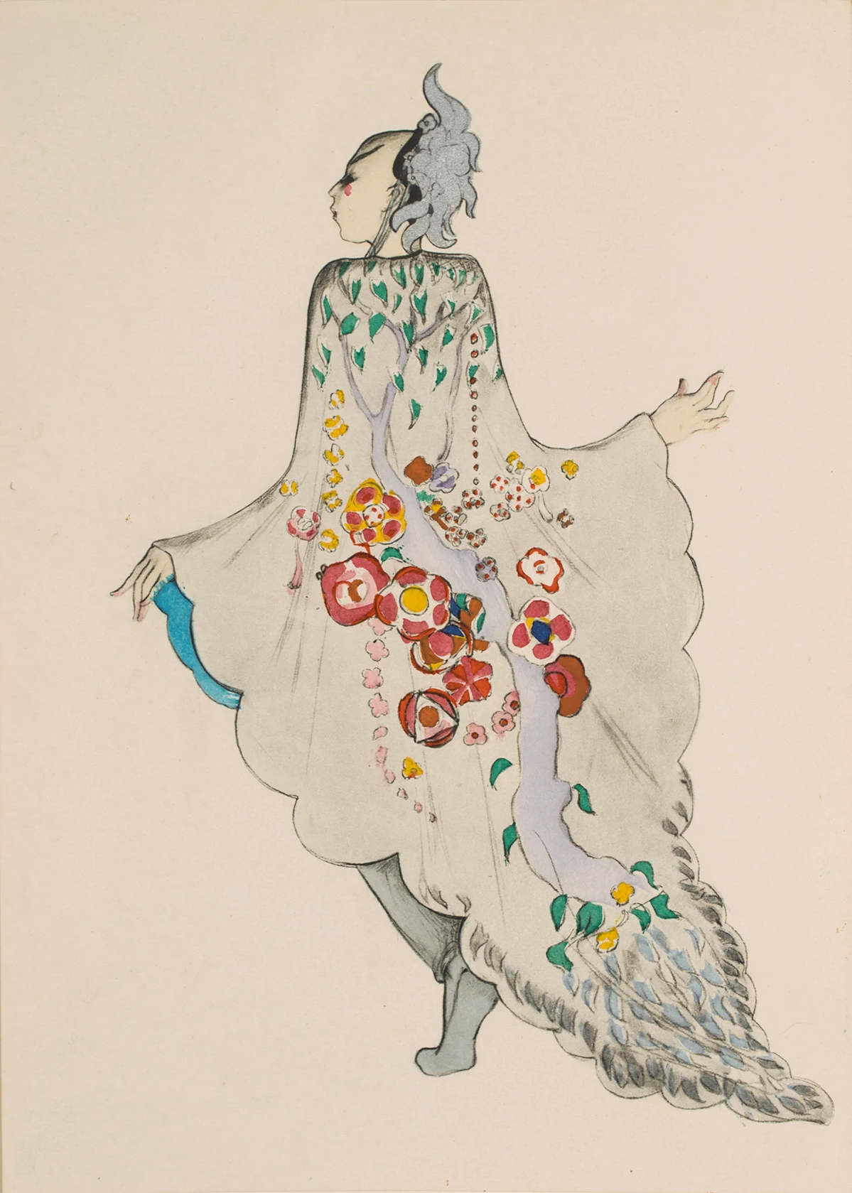 Walter Schnackenberg :: 'Tschaikiun' II, plate # 17 (Lo Hesse), ca. 1920. | src Colletti Gallery