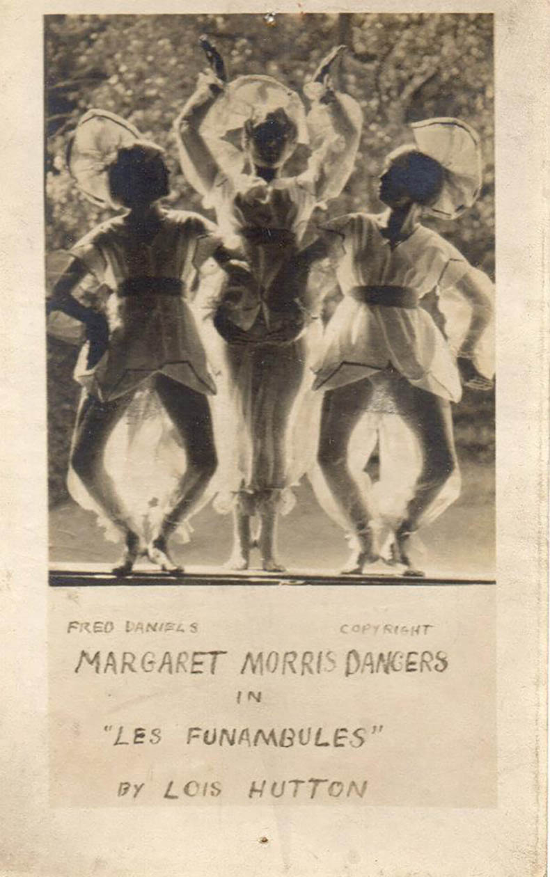 Fred Daniels :: Margaret Morris Dancers in “Les Funambules” by Loïs Hutton. | src Margaret Morris Movement on FB