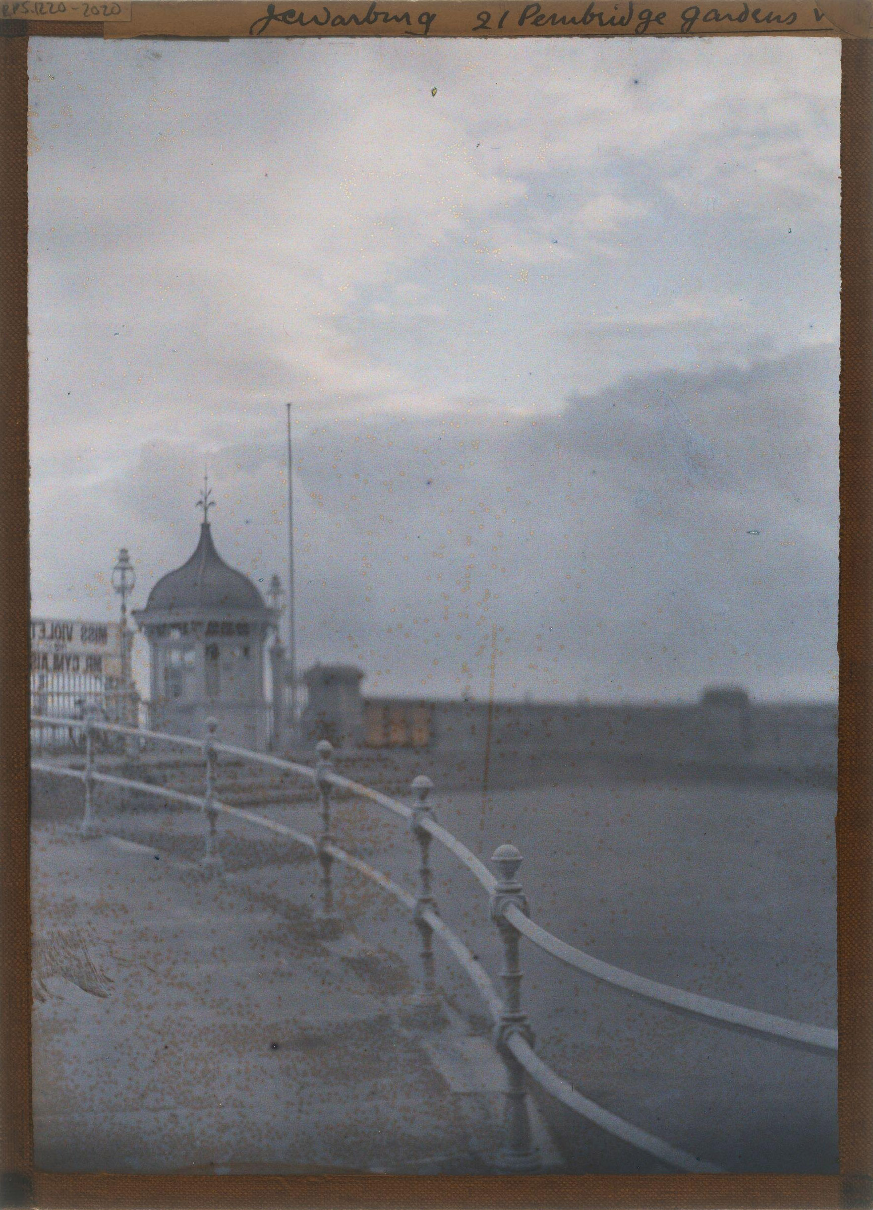 John Cimon Warburg :: 'Cromer Pier, Evening', ca. 1909. Autochrome. | src V&A Museum