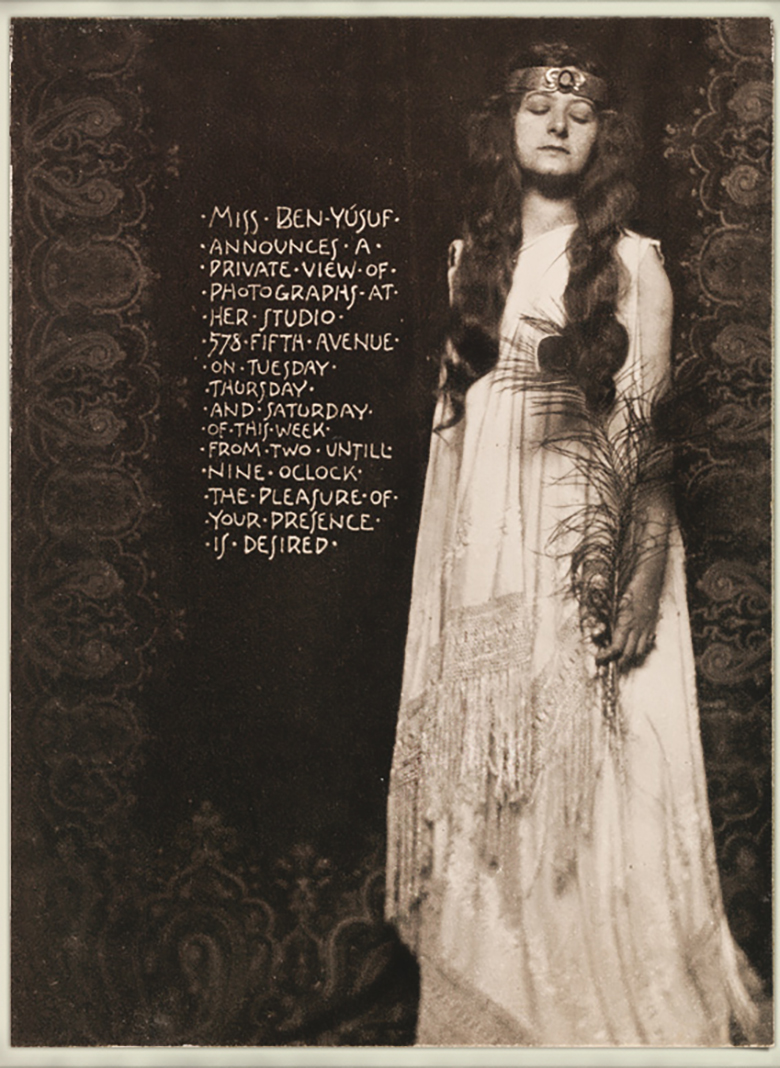 Zaida Ben-Yusuf :: Selfportrait, 1899 | src NPG · Smithsonian Institution