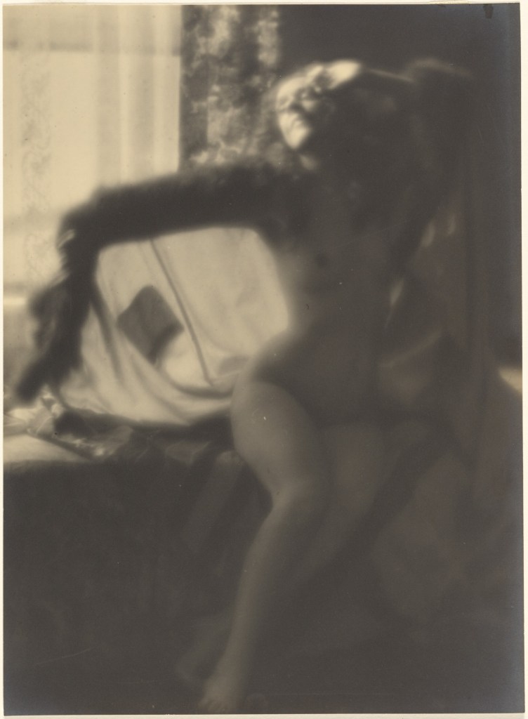 Louis Fleckenstein :: Louis Fleckenstein [Female Nude Seated on Bed] 1895-1943. | src The J. Paul Getty Museum
