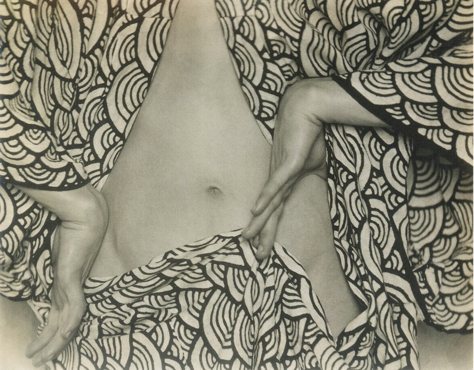 Margrethe Mather :: Semi-nude [Billy Justema Wearing a Kimono], ca. 1923. Center for Creative Photography. University of Arizona, Tucson