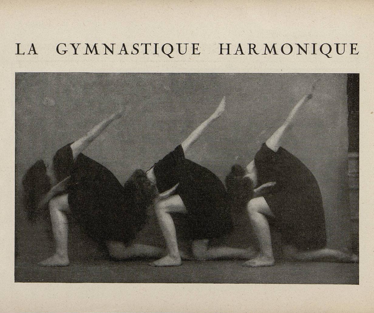Irène Popard. La Gymnastique Harmonique. La Danse, Mars 1922 | src CND