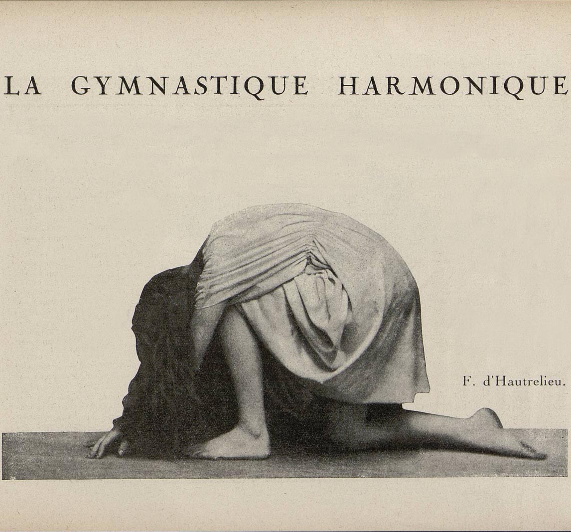 Irène Popard. La Gymnastique Harmonique. La Danse, Mars 1922 | src CND