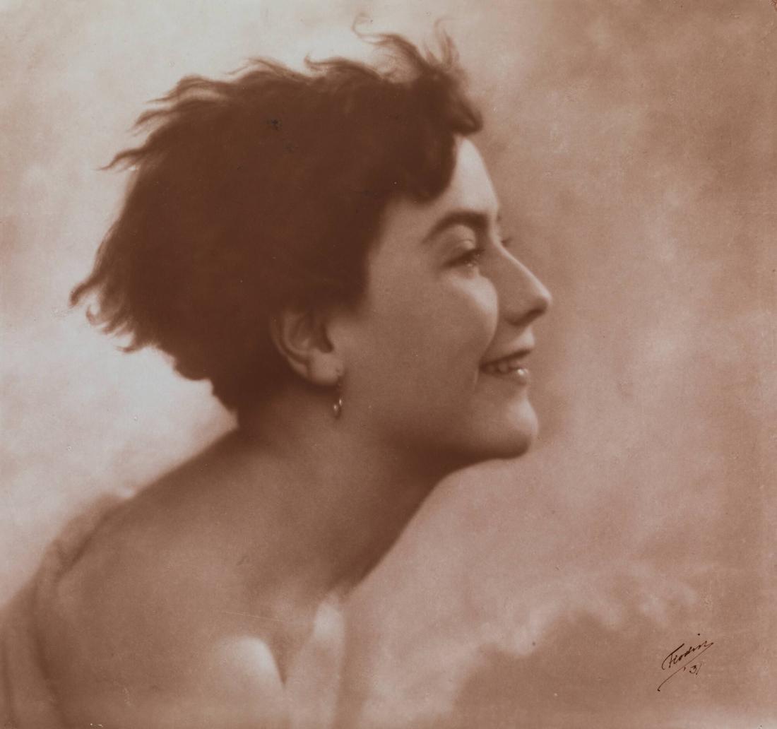 Ferdinand Flodin :: Ariel, 1925-1931. Bromoil print mounted on board. | src Moderna Museet