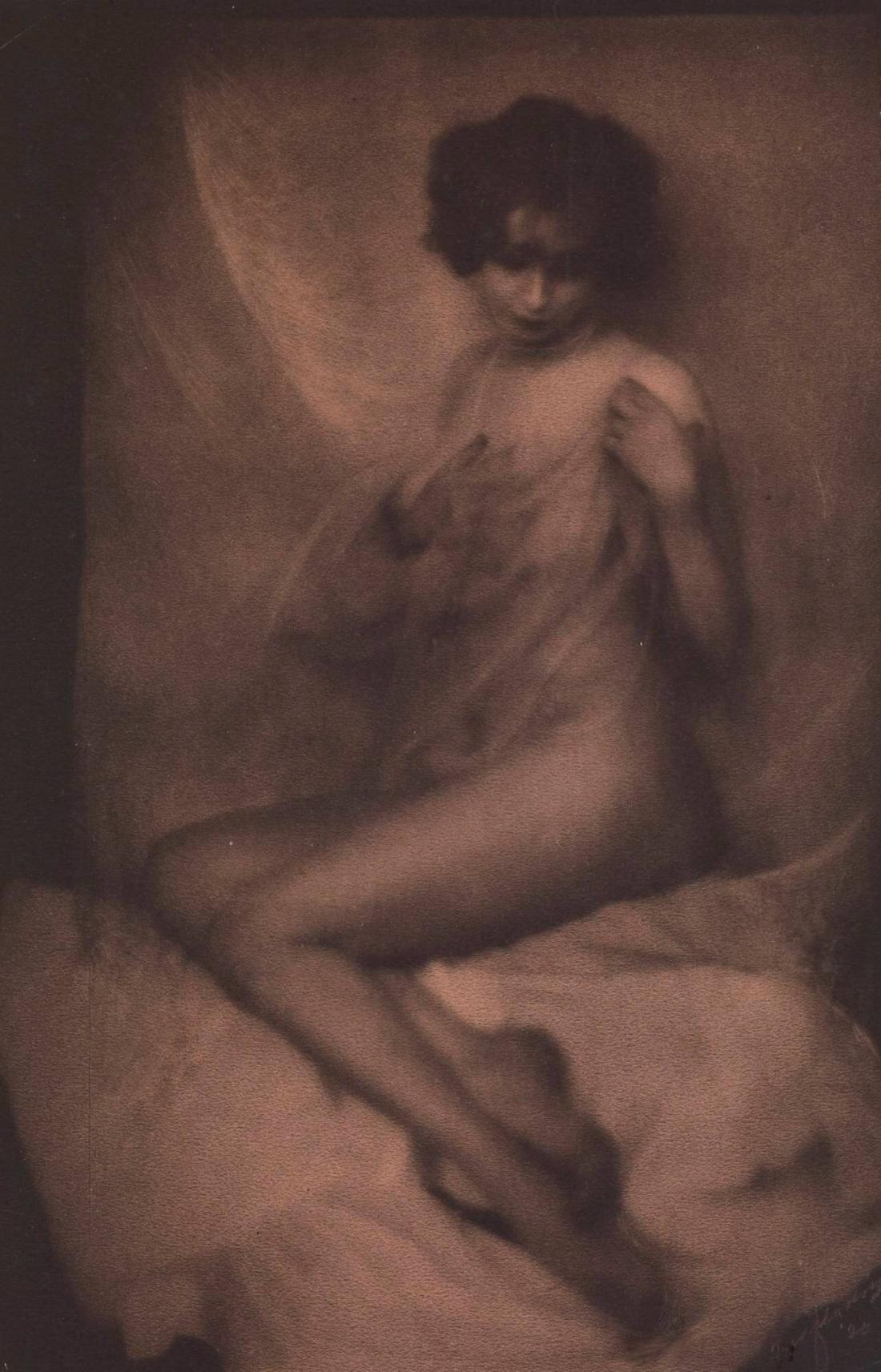 Ferdinand Flodin :: Study of lines, 1924. Carbon print mounted on board. | src Moderna Museet