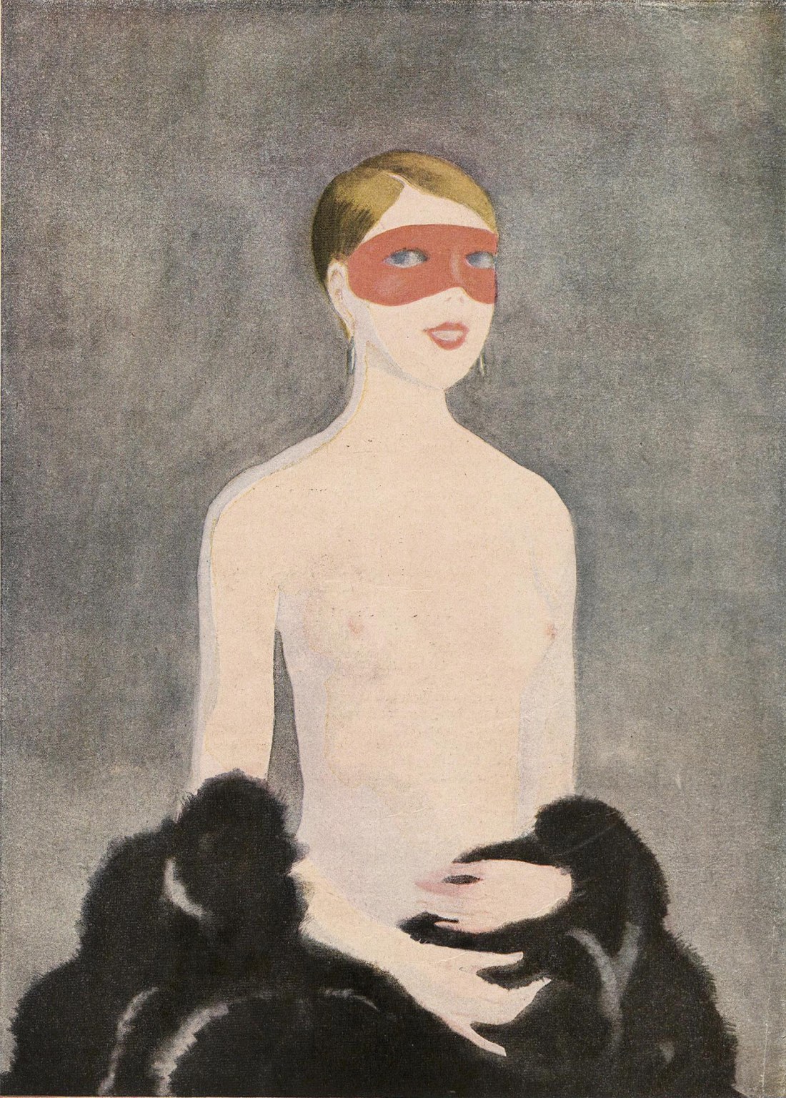 Karl Hahn :: Die rote Maske. Jugend: Münchner illustrierte Wochenschrift für Kunst und Leben, 1927, Band 1-2 (Nr. 1-54) | src Universitätsbibliothek Heidelberg