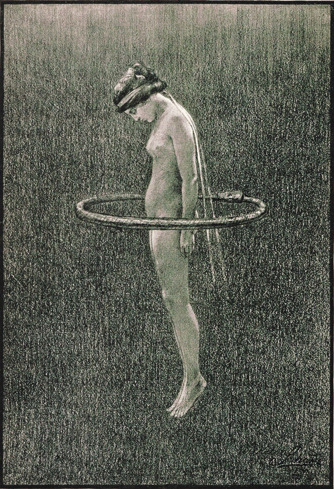 Wilhelm Schade :: Scene in Hades. Jugend magazine, 1896, B. 2, H. 50, p. 815. | src Heidelberg University Library