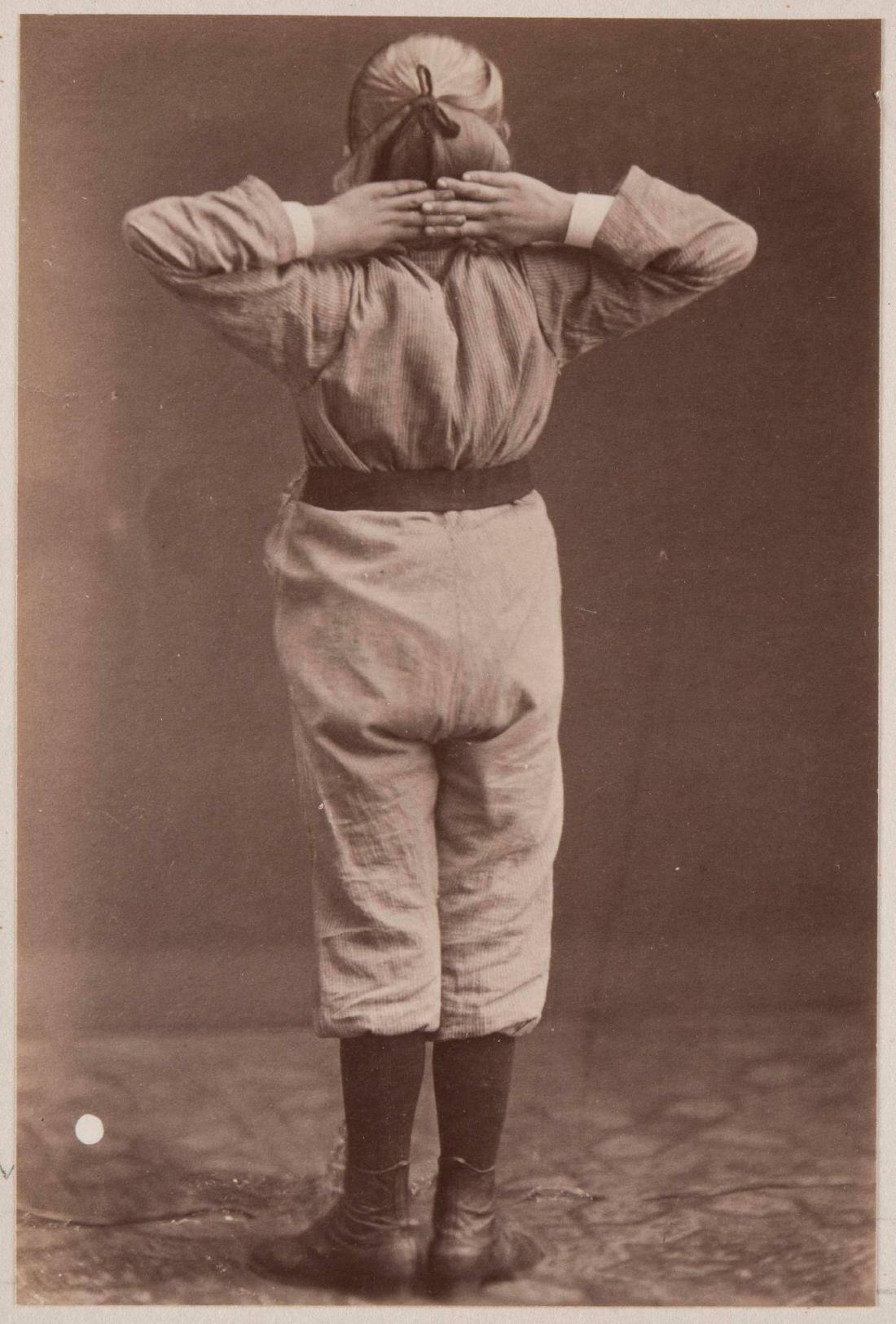 Carl Jacob Malmberg (Finland, 1824 - 1895) :: No title. From the series Gymnastics, ca. 1875. Albumen print. | src Moderna Museet