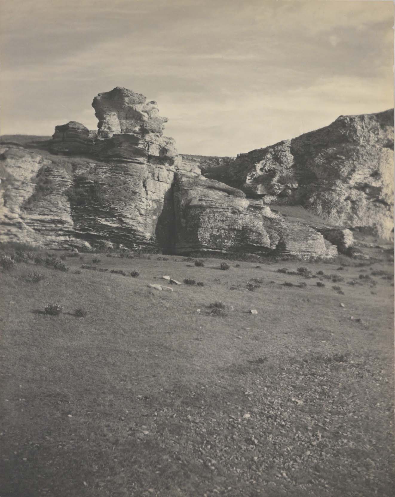 Clara Sipprell (1885-1975) :: "The Hoburgsgubben", Gotland, Extreme South, Sweden, 1938. Gelatin silver print. | Amon Carter Museum