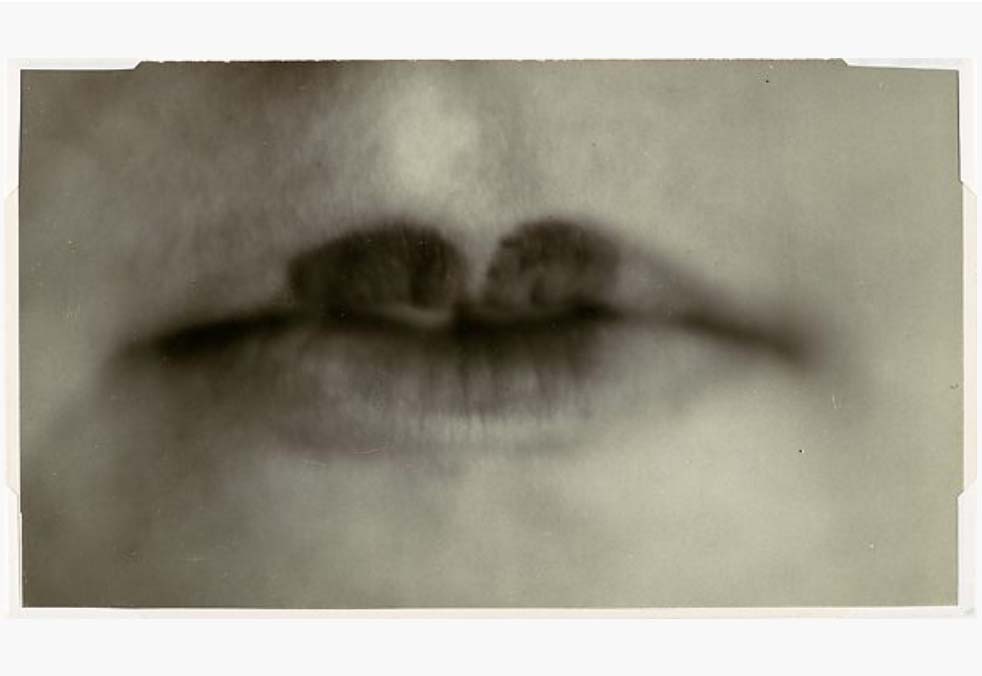 Martin Munkácsi :: A Woman's Lips, ca. 1929. Gelatin silver print. | src The Metropolitan Museum of Art