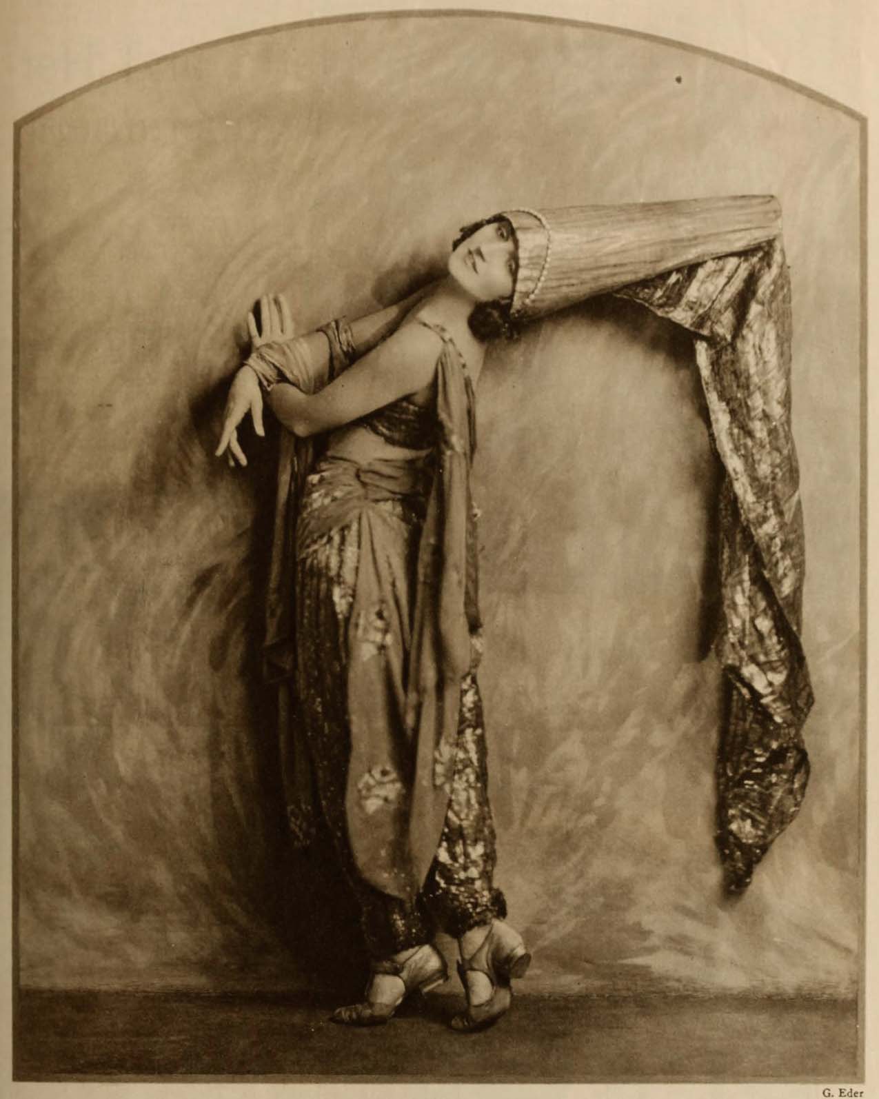 G. Eder :: Albertina Rasch. One time première danseuse of the Imperial Opera of Vienna. She danced in the film "Virtuous Liars". Motion Picture Classic, October 1924 issue