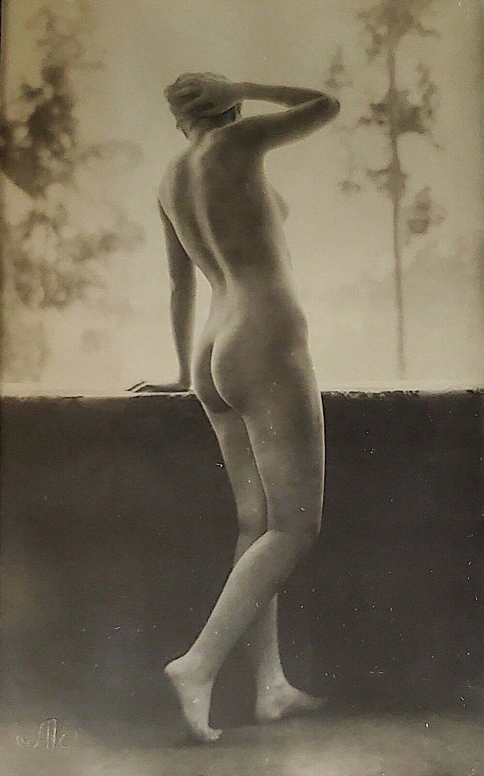 pictorialist nude vue de dos 1920s