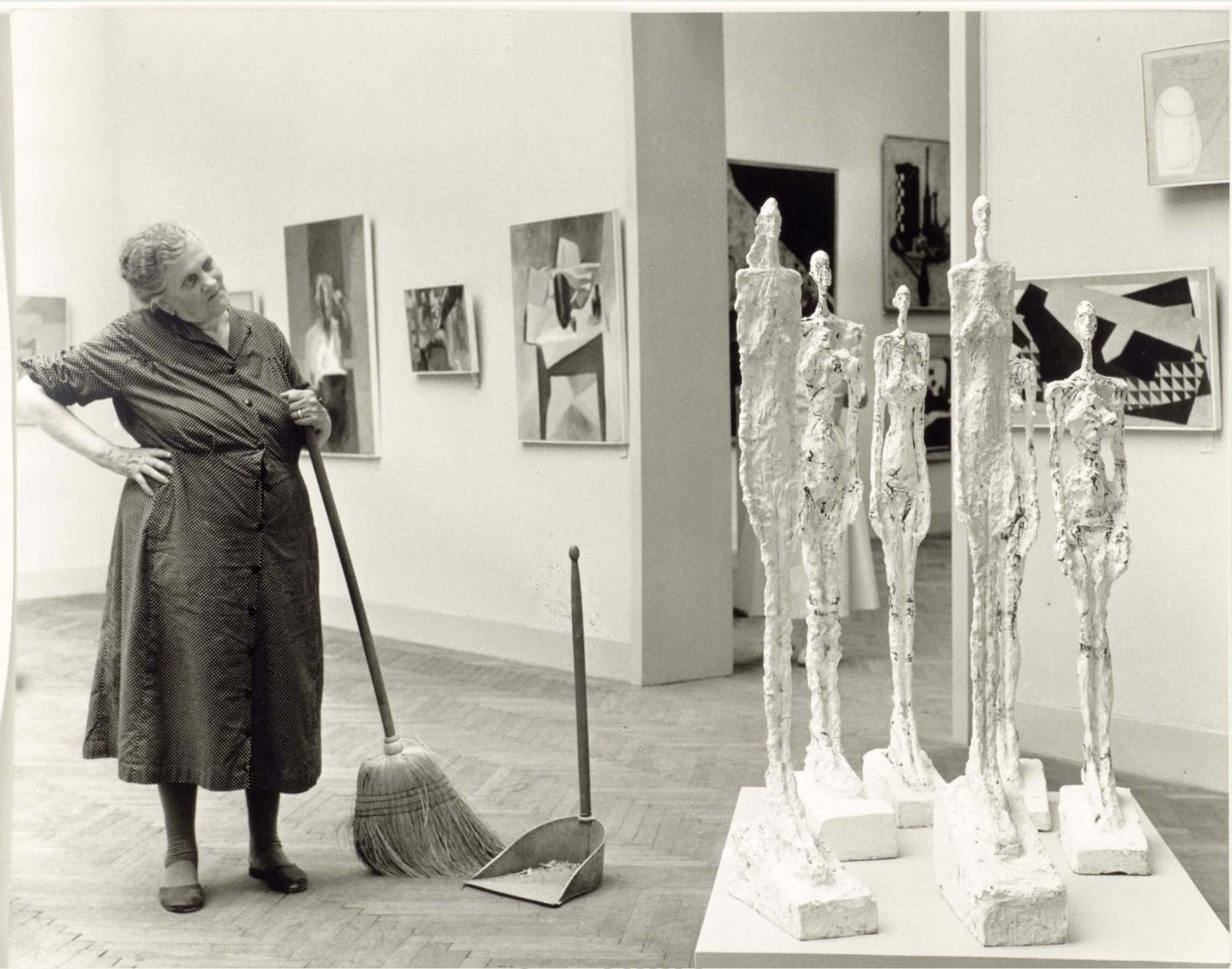 DUFOTO. Alberto Giacometti at the Biennale in Venice, 1962 | Koller Auktionen 2017