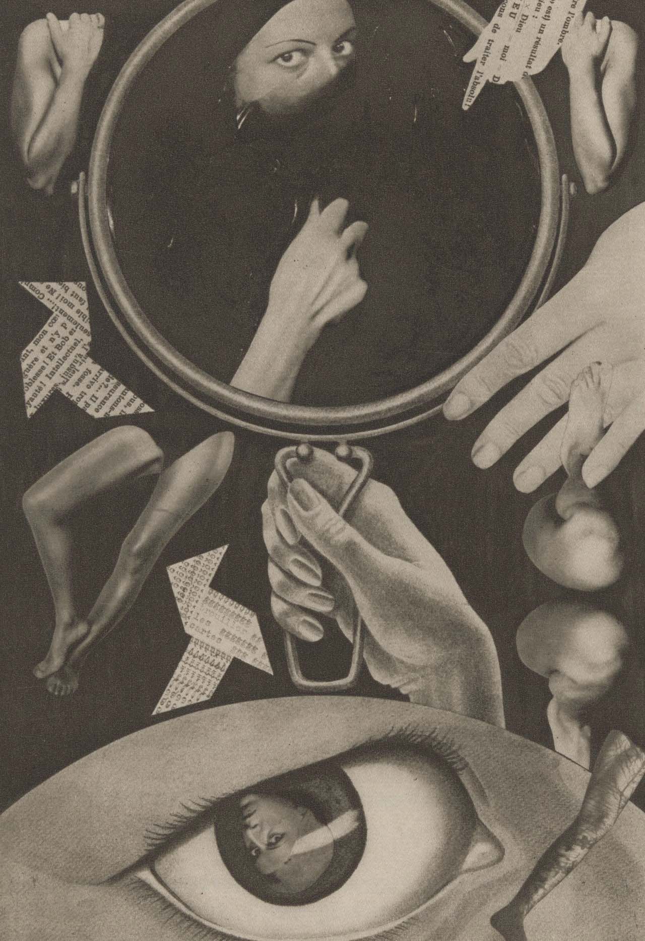 Claude Cahun and Marcel Moore :: From 'Aveux non avenus' (Unavowed Confessions). Paris: Éditions du Carrefour, 1930. | src NGV