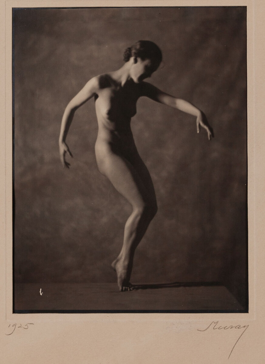 Nickolas Muray :: Nude Study, 1925. Gelatin silver print. Original nude photograph, hand signed, dated 1925 and titled Study 