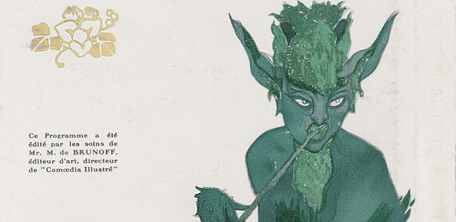 narcisse, costume design, ballets russes