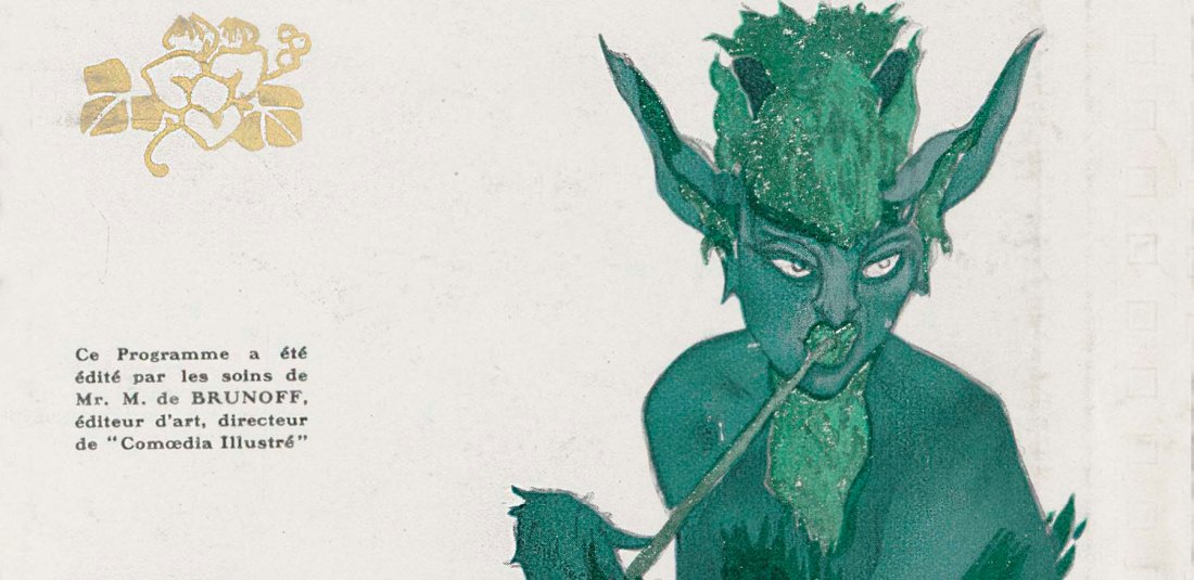 narcisse, costume design, ballets russes