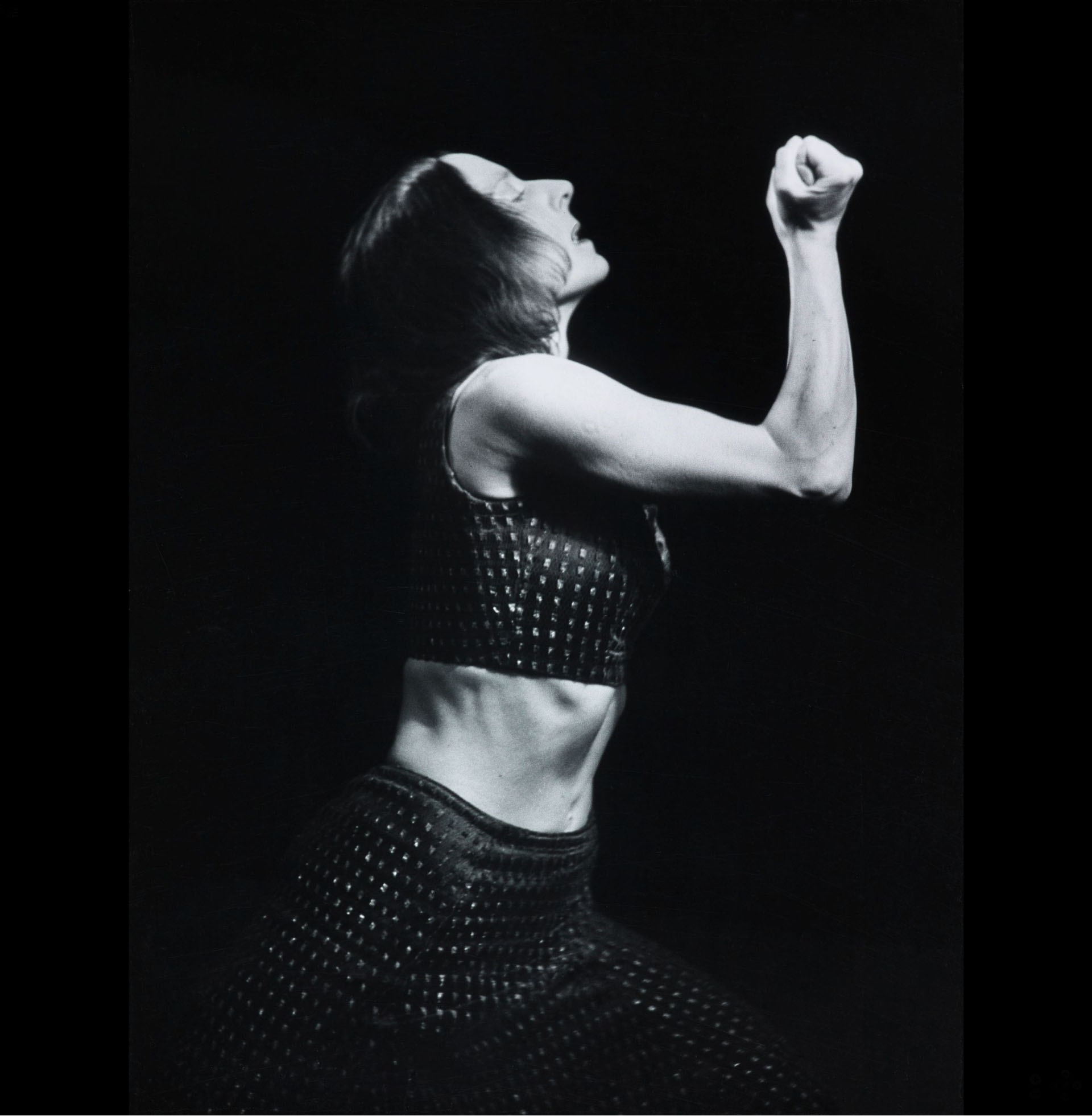 Liselotte Strelow :: Bewegungsstudien. Gret Palucca beim Ausdruckstanz | Movement studies. Gret Palucca expressive dance, 1947. | src LVR LandesMuseum · Deutsche Fotothek