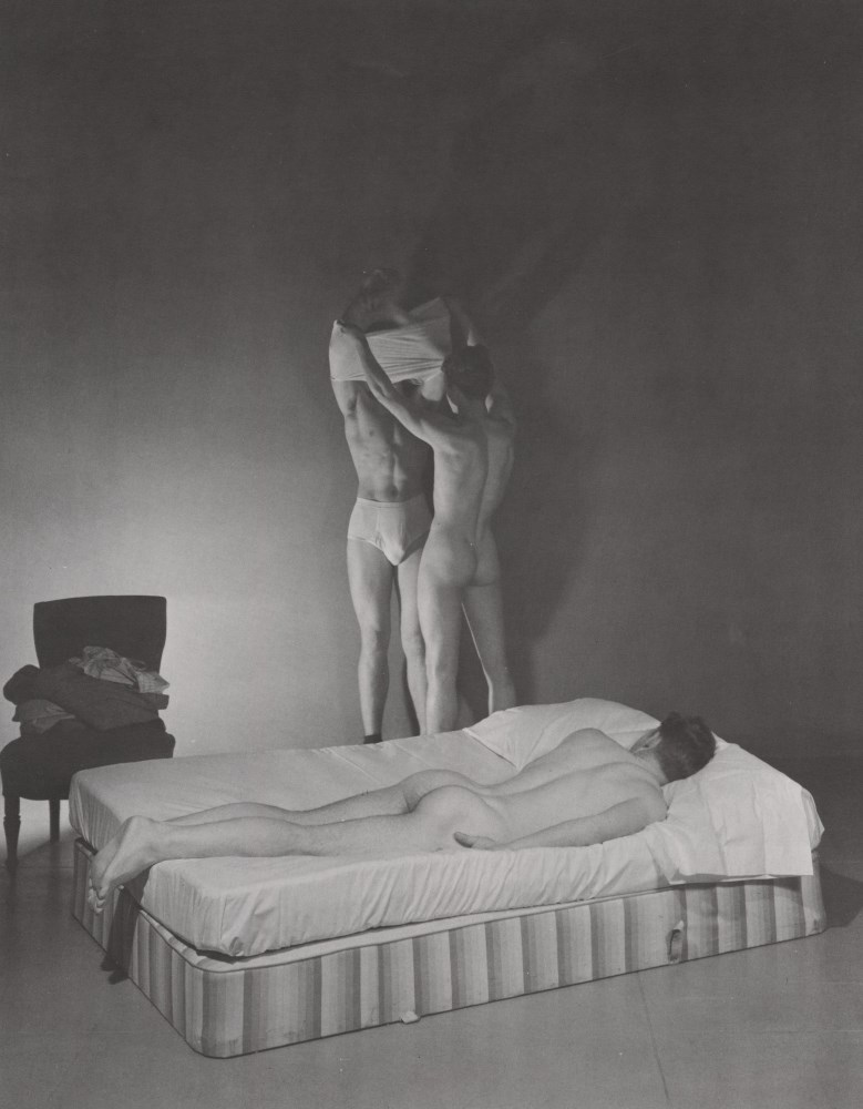 George Platt Lynes (American, 1907-1955) :: Underwear, 1942. Stanford Auctioneers / nudes