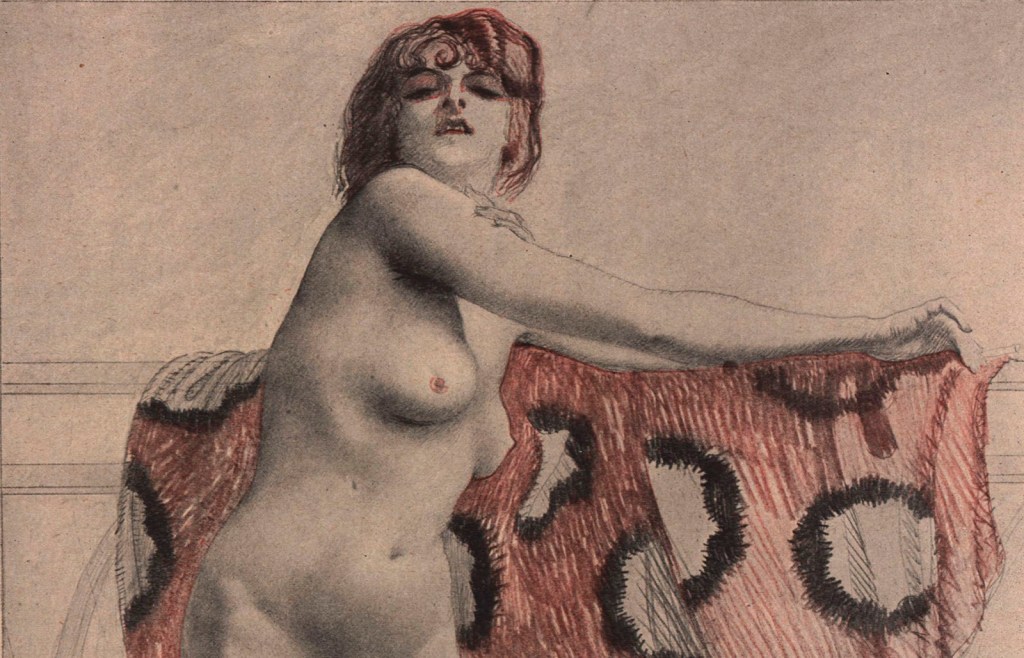 Heinrich Krenes :: Das Modell. Die Muskete, 16. Oktober 1919 | src ÖNB